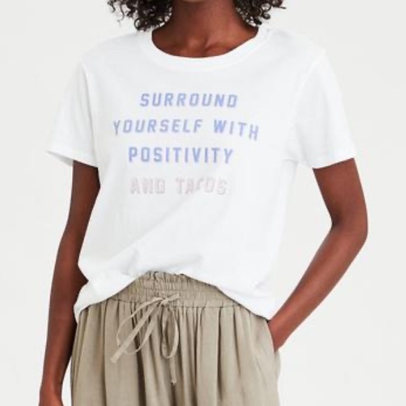 American Eagle Outfitters Tops - American Eagle 🦅 graphic tee